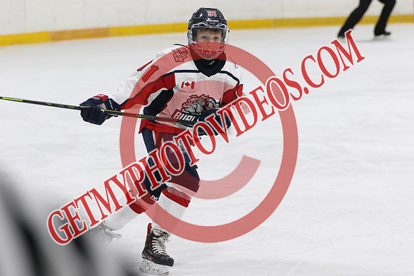 1C2A1910_1 40 PM-U11 B Tier 2-Kent COBRAS VS Burlington BULLDOGS (Red)-Erickson Arena