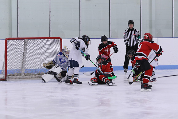 7Z7A0208_9 00 am - U11LL - Northumberland Nighthawks Red 67s vs Orono Leafs 2