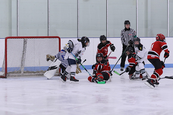 7Z7A0210_9 00 am - U11LL - Northumberland Nighthawks Red 67s vs Orono Leafs 2