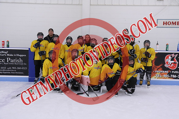 7Z7A0690_9 00 am - U13LL - OCHL Hawks Taunton vs Clarington Thunder 7 Yellow