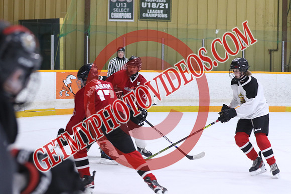 7Z7A0651_3 40 PM - U15 - Clarington Thunder Red vs QW Golden Hawks SV Plumbing n Heating - Duncan Pad B