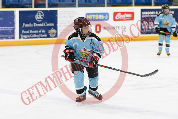 _63A1909_8 00 am - U11 - Quinte West River Rats Hockey vs Quinte West Custom Promotions - Pad A