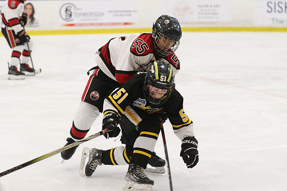 7Z7A4675_10 45 am - U11 AAA - Brantford 99ers vs Sarnia Lambton Jr Stings - Molson