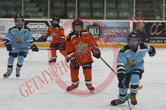 7Z7A2297_8 00 am - U11 - Quinte West River Rats Hockey vs Quinte West Custom Promotions - Pad A