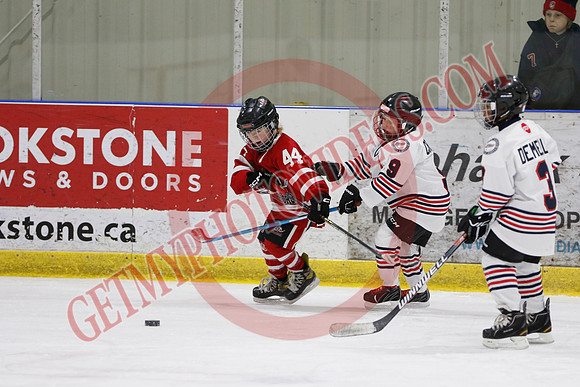 _63A3918_3 30 pm - U8M1 - Stoney Creek Warriors vs Oshawa Generals - BLUE