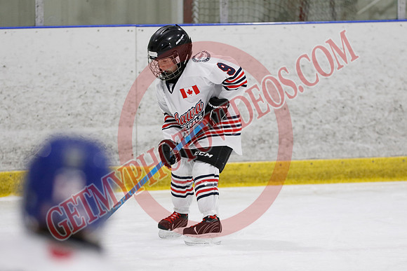 _63A3317_3 30 pm - U8M1 - Stoney Creek Warriors vs Oshawa Generals - BLUE